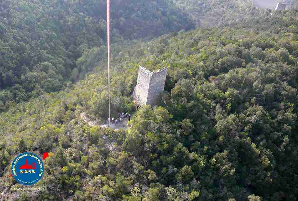 Castelvecchio - Ruderi nel bosco